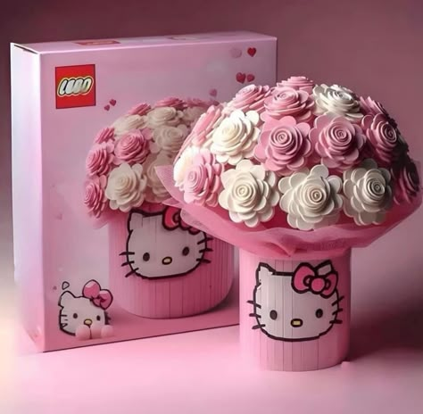 Hello Kitty Lego, Hello Kitty Room Decor, Hello Kitty Bedroom, Hello Kitty Gifts, Hello Kitty Merchandise, Hello Kitty Shoes, Walpaper Hello Kitty, Hello Kitty Rooms, Hello Kitty Images