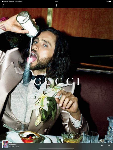 Jared Leto Gucci, Gucci Campaign, Gucci Love Parade, Mert And Marcus, Love Parade, Liu Wen, Party Photoshoot, Hollywood Boulevard, Carla Bruni