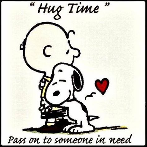 Embedded image permalink Hug Time, Morning Hugs, Good Morning Hug, Snoopy Quotes, Snoopy Love, Need A Hug, Charlie Brown And Snoopy, Love Hug, Peanuts Gang