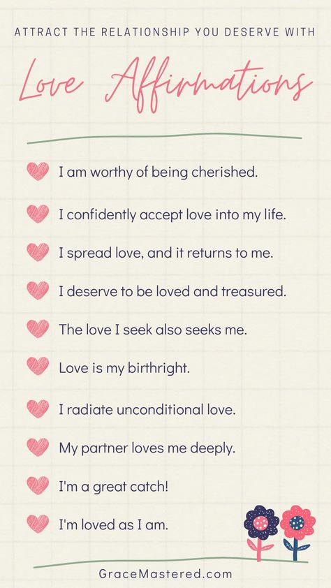 I Create Loving And Healthy Relationships, Find Love Affirmations, Manifest Marriage Affirmation, Affirmation Love Relationships, I Love You Affirmation, Manifest New Love, Toxic Relationship Affirmations, Love And Romance Affirmations, Affirmation For Marriage