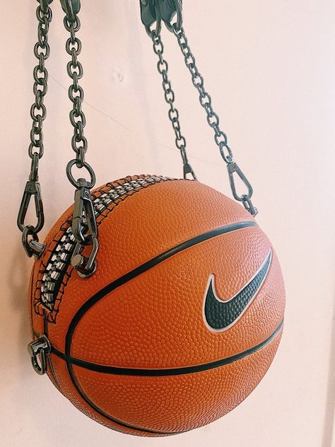 Basketball Purse, Orange Basketball, Basketball Bag, Every Day Bag, Purse Luxury, Mini Basketball, Bling Bags, Unique Handbags, Iphone 11pro