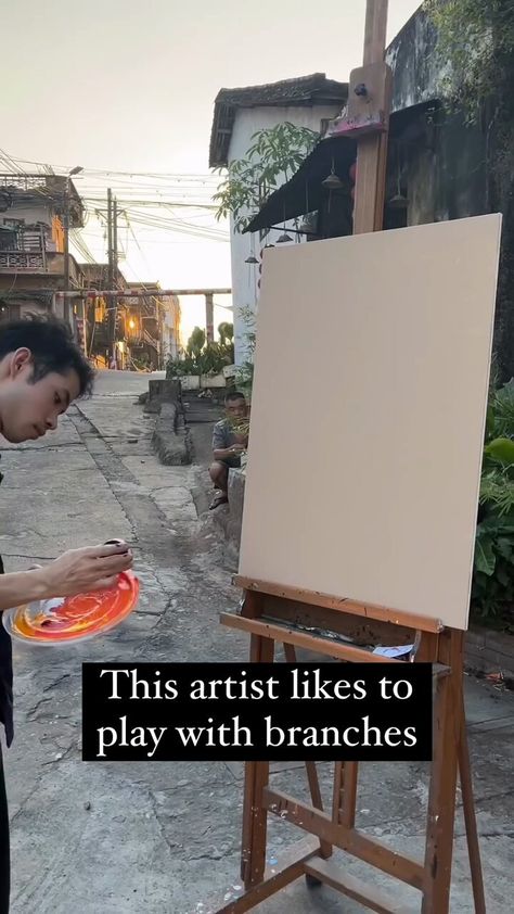 Tips & Tricks (@awkwardgoogle) on X رسم كاريكاتير, Diy Canvas Wall Art, Canvas Painting Tutorials, Abstract Art Painting Diy, Nature Art Painting, Creative Painting, Diy Canvas Art Painting, Art Inspiration Painting, Art Painting Acrylic