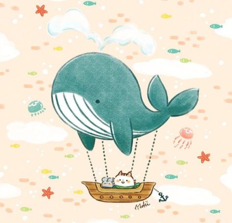 Whale Drawing, Cartoon Whale, Cute Kawaii Drawings, Cute Little Drawings, Cute Chibi, Anime Drawings Boy, Kawaii Drawings, Diy Canvas Art, 로고 디자인