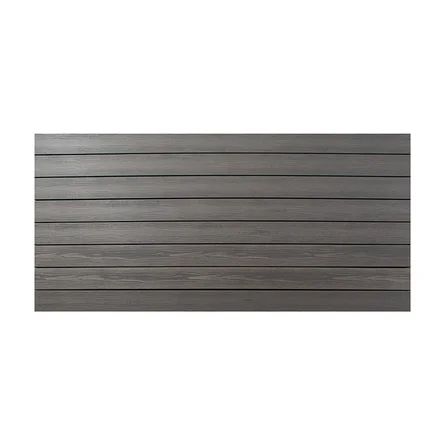 Fortress Building Products Apex 2-Pack 8-Ft Grooved Composite Deck Boards | Wayfair Modern Exterior Shutters Lowe's, Wooden Shutters Lowe's, Louvered Shutters Lowe's, Pvc Board, Composite Decking Boards, Composite Deck, Shutters Exterior, Outdoor Living Spaces, Deck Boards