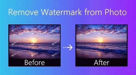 How to Remove Watermark from a Picture for Windows/Mac & Online [3 Easiest Ways] Photo Object, Remove Watermark, Raster To Vector, Photo Slideshow, Editing Tips, Freelance Marketing, Camera Icon, Freelance Graphic Design, Graphic Design Services