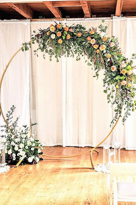 This elegant ceremony backdrop might be a fabulous idea for your wedding day. Keep this idea to your wedding inspiration board.##weddingarchdesign #weddingideas #romanticwedding. Simple Wedding Ceremony Backdrop, Simple Wedding Ceremony, Arch Inspiration, Arch Ideas, Bridal Party Attire, Wedding Arches, Wedding Ceremony Backdrop, Breathtaking Wedding, Wedding Inspiration Board