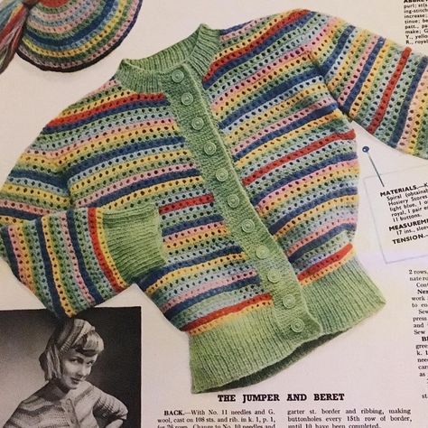 Stylish Free Vintage Knitting pattern images for Ladies 2019 - Page 44 of 47 - Beauty Crochet Patterns! 80s Crochet Patterns, 90s Crochet Patterns, 80s Knitting Patterns, Retro Crochet Patterns, Vintage Crochet Sweater, 90s Crochet, Free Crochet Sweater, Crochet Sweater Pattern, Winter Crochet