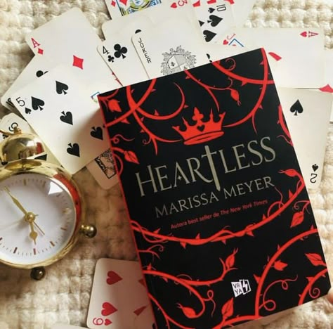 Heartless Aesthetic, Heartless Marissa Meyer, Marissa Meyer, Im In Love, The New York Times, New York Times, Collage, Book Cover, Reading