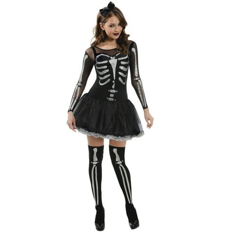 #AD Best Deals Online Sales-Way to Celebrate Adult Halloween Costumes W Slv Sassy Skeleton, Large, Female, Lady Cute Skeleton Costume, Walmart Costumes, Sassy Skeleton, Skeleton Clothes, Skeleton Dress, Tutu Dress Costumes, Skeleton Halloween Costume, Role Play Costume, Black Halloween Dress