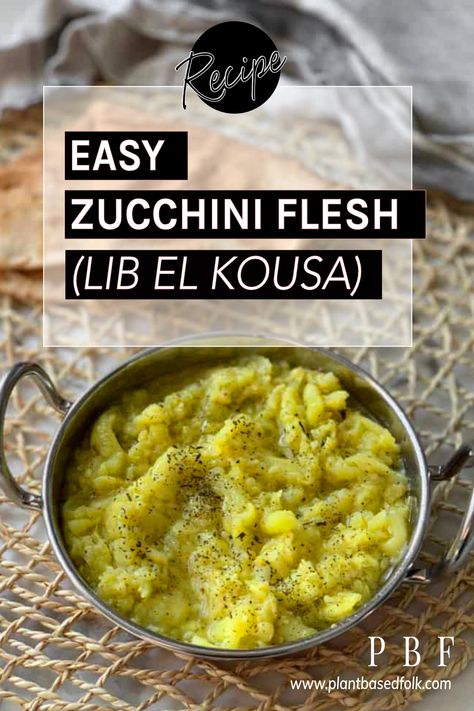 Zucchini Flesh Recipe (Lib El Kousa) Ever asked yourself - what to do with zucchini guts? In this post I show the recipe for how to cook zucchini flesh. In Arabic this is called Lib El Kousa, which translates to zucchini flesh. This is a Lebanese recipe. Cooking zucchini flesh is easy, tasty and healthy. #zucchiniflesh #libelkousa #zucchinirecipe #zucchiniguts #zucchiniinsides #lebanesefood #lebanesezucchinirecipe #zucchinirecipe Koosa Recipe, What To Do With Zucchini, Cooking Zucchini, Recipe Using Zucchini, Cook Zucchini, Mint Dressing, Dinners Healthy, Lemon And Mint, Syrian Food