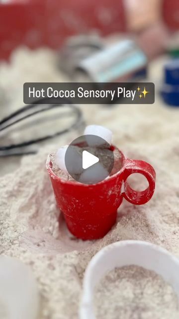 Elizabeth ✨ Preschool for You on Instagram: "Hot Cocoa Sensory Play✨  It’s cold and we got our first snow which means - time for hot chocolate! This simple DIY sensory play is so fun and so easy to put together. My students loved it and our classroom smelled so good all morning long!  • • • • •  #sensorytable #sensoryplay #sensoryplayideas #hotcocoa #hotchocolate #playbasedlearning #learningthroughplay #prek #prekactivities #prekclassroom #preschool #preschoolactivities #preschoolplay #earlychildhoodeducation #dramaticplay #earlychildhoodlearning #earlychildhooddevelopment #sensorybin #sensoryactivity #messyplay #messyplayideas #sensoryactivities #earlyyearseducation #earlyyearsideas #earlyyears #earlyyearsteacher #earlyyearslearning #diy #diyplayideas #diyplayideasforkids" Diy Sensory Play, Chocolate Activities, Early Years Teacher, Diy Sensory, Prek Classroom, Early Childhood Learning, Playbased Learning, Pre K Activities, Early Childhood Development