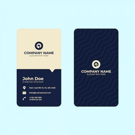 Vertical Name Card, Vertical Visiting Card Design, Digital Name Card, Business Card Layout Design, Digital Business Card Design, Vertical Business Card Design, Vertical Business Card, Buisness Cards, Business Cards Layout