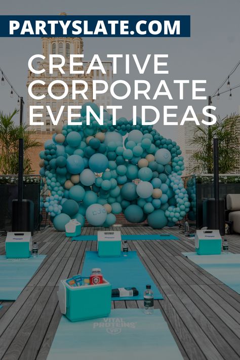 How do you make corporate events fun? Discover experiential event ideas that will level up your party. Corporate Event Activities Ideas, Corporate Party Ideas Event Planning, Corporate Outdoor Event Ideas, Events Planning Ideas, Vip Event Decor, Office Launch Party Ideas, New Event Ideas, Network Event Ideas, 2023 Corporate Event Trends