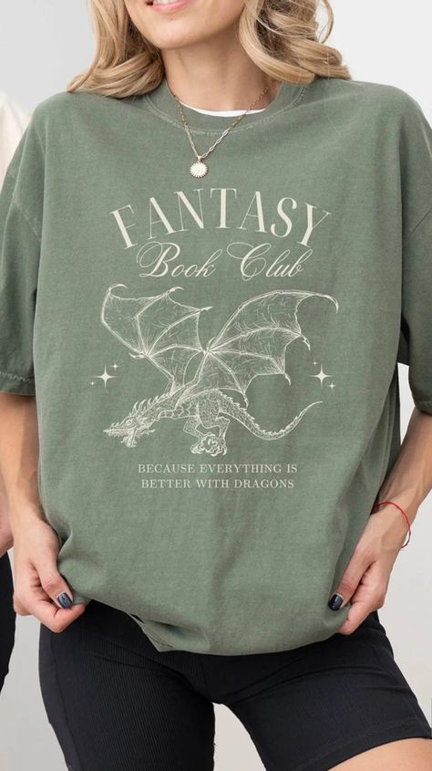 Fantasy Readers Shirt Bookish Shirt Booktok Reading Shirt Gift for Book Lover Gift Dragon Shirt Bookworm Shirt Comfort Colors - Etsy