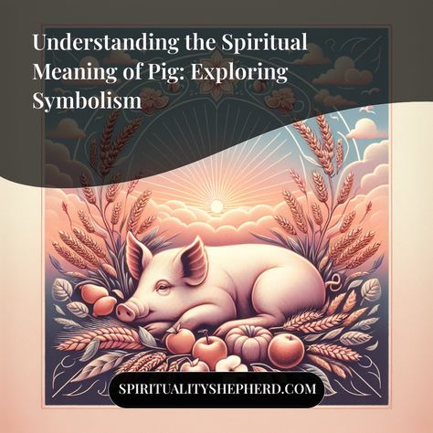 Nailing down the spiritual meanings of animals, particularly pigs, can be perplexing. By visiting my space, you'll gain insight into pig symbolism, transforming your spirituality and understanding of energy fields. Ladies, don't forget to save this pin for future reference to re-ignite your spiritual journey whenever you need a guiding light. Pig Symbolism, Meanings Of Animals, Spiral Meaning, Baby Piglets, Animal Spirit Guide, Native American Traditions, Animal Spirit Guides, The Spiral, Guiding Light