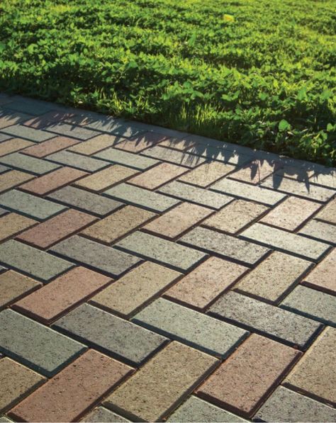 The classic look of brick pavers is as popular as ever for residential patios. Interlocking paver patios and sidewalks remain among the most requested projects for hardscape professionals, and with the right materials and building procedures, DIY’ers can even construct their own to enhance the property and increase the value of their home. HIR Magazine offers three approaches to construction of your next patio. Holland Paver Patterns, Solar Brick Pavers, Paver Patterns Lowe's, Installing Brick Pavers Over Existing Cement Sidewalk, Dublin Cobble Pavers, Interlocking Pavers, Interlocking Bricks, Brick Pavers, Paver Patio