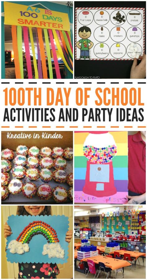 100th Day Of School Ideas, 100 Days Of School Project Kindergartens, 100th Day Of School Activities, 100 Días De Clases, 100th Day Of School Crafts, 100s Day, 100 Day Of School Project, 100 Day Celebration, Back To School Crafts