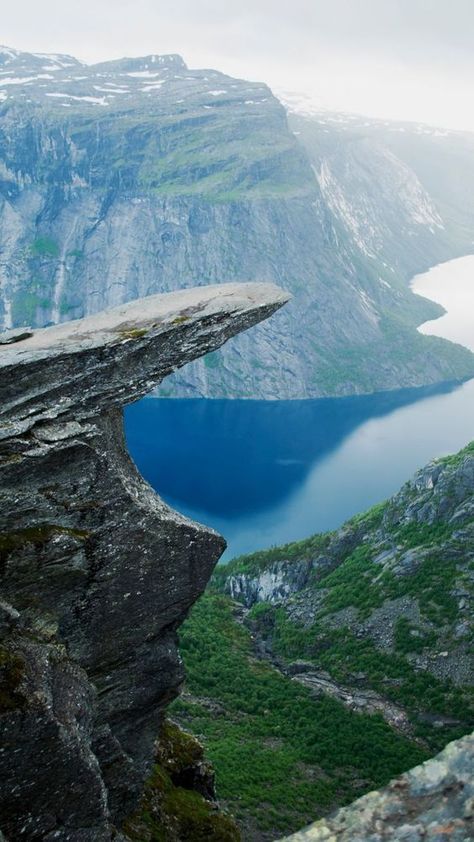 Trolltunga, Norway Trolltunga Norway, Norway Wallpaper, Norway Travel, World Photo, Beautiful Places To Travel, Places Around The World, Nature Pictures, Where To Go, Travel Dreams