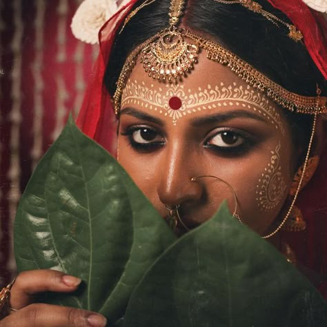 Anirban Mondal on Instagram: "🌺 Preserving the allure of traditional Indian makeovers in weddings is crucial as it embodies cultural richness and heritage. These timeless styles not only celebrate our roots but also impart a unique, elegant charm to the bride. Embracing traditional makeovers ensures a connection to our heritage, making weddings a vibrant tapestry of customs and rituals. Let’s cherish and continue the legacy of Indian beauty traditions, adding a touch of cultural grandeur to our modern celebrations. REPOST , one of my most favourite bridal makeup work on Sulagna Adhikary , photography by Tamajit Das and styled by Agnik Ghosh" Bengali Makeup, Bengali Aesthetic, Ready For Marriage, Bengali Bridal Makeup, Indian Wedding Bride, Day Makeup Looks, Traditional Hairstyle, Indian Bridal Photos, Bengali Bride