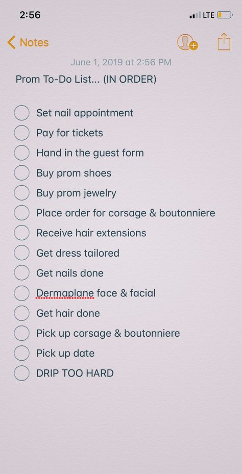 Prom List Things To Do To Get, How To Become Prom Queen, Prom Glow Up Checklist, After Prom Outfit Ideas Party, Prom Stuff Ideas, Prom On A Budget, Prom After Party Outfit Ideas, Prom Cars Ideas High Schools, Prom Get Ready Checklist