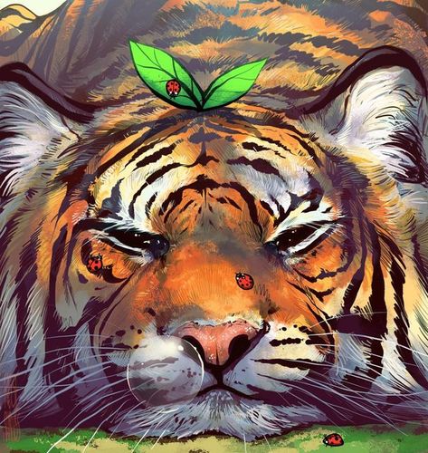 Cassandra Calin, Will To Live, Tiger Drawing, Tiger Painting, Art Time, Cute Tigers, Tiger Art, Anime Animals, Art Journal Inspiration