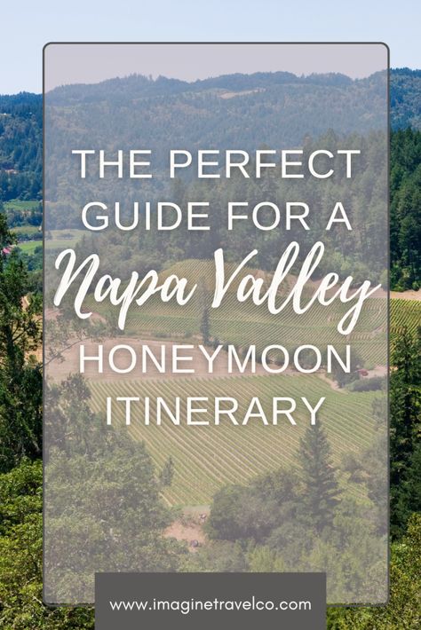 If you are planning a honeymoon in Napa Valley, you will want to save this pin for later. This ultimate wine country travel guide will help you build the perfect honeymoon itinerary in Napa. We’ve included everything from how to get to Napa, where to stay, fun places to go, what wineries to visit and what Napa restaurants to enjoy. Napa Valley Honeymoon, Napa Restaurants, Honeymoon Itinerary, Romantic Couple Getaways, Napa Valley Trip, Perfect Honeymoon, Wine Country Travel, Honeymoon Places, Honeymoon Planning