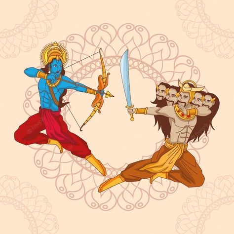 Premium Vector | Happy dussehra festival of india Vijay Dashmi Images, Dussehra Wallpapers, Diwali Painting, Happy Dusshera, Dussehra Images, Rama Image, Lord Rama Images, Best Wallpaper Hd, Happy Dussehra