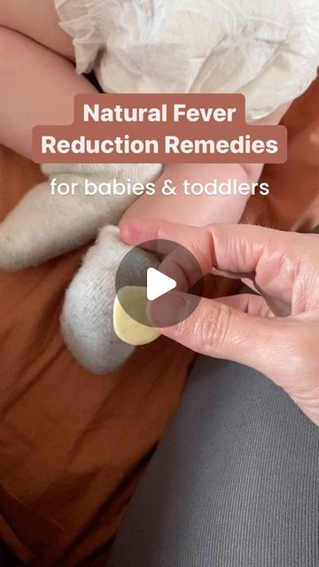 Megan McNally | Traditional Naturopath on Instagram: "First of all - fevers are your friend, so take a breath Mamma 🤍  Fevers burn off the sickness and help your baby have immunity to prevent future illness. But of course know the cause of fever and don’t let it stay too high.   My 4mo baby had a 103.6 fever yesterday so this is what I did to lower her fever.   Fever remedies:  🧽Hot wash cloth sponge bath - wipe down their arms/legs, chest/back and wet the cloth again when it cools down. The warm moisture will gradually cool their skin and bring down temps. 🚫 DO NOT use cold water as it will shock their system.   🧦Wet warm socks - wet socks with warm water and put on their feet with a dry pair over top. It will gradually cool their body.   🌱Peppermint and Lavender Essential Oil (pure Wet Socks For Fever, Potato On Feet When Sick, Fever Reducer For Toddlers, Infant Fever Remedies, High Fever Remedies, Food For Fever, Fever Remedies For Kids, Natural Fever Reducer, Baby Fever Remedies