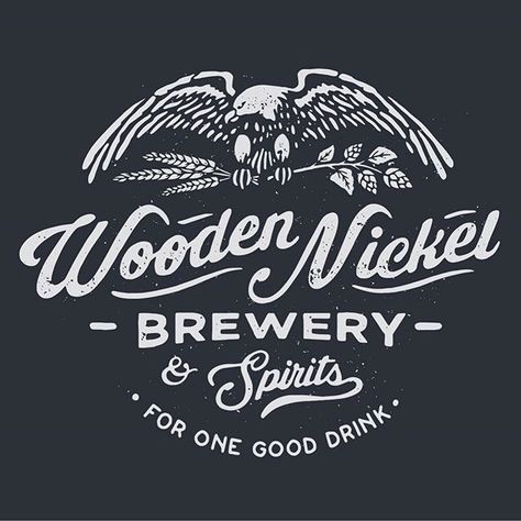 Nathan Brown (@trailhead_designco) • Instagram photos and videos Brewery Illustration, Eagles T Shirt, Denim Man, Brewery Logo, Logo Design Inspiration Vintage, Apparel Design Inspiration, Tshirt Printing Design, Lettering Art, Retro Logos