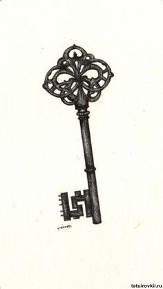 antique key tattoos designs | Pin Antique Skeleton Key Tattoos Otugunesa On Pinterest Antique Key Tattoos, Key Drawing, Skeleton Key Tattoo, Key Tattoo Designs, Skelton Key, Key Tattoos, Key Tattoo, Old Keys, Old Key