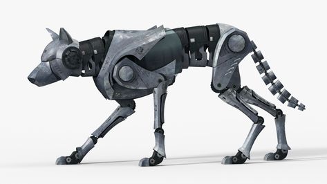 Steampunk Drawing, Steampunk Animals, Mechanical Animals, Robot Dog, Robot Animal, Cool Tech Gadgets Electronics, Arte Robot, Futuristic Art, Robot Design