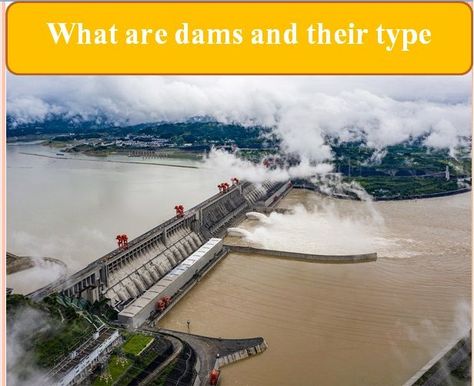 A dam is a hydraulic structure of impervious material built across a river or stream to create a reservoir on its upstream side for storing water for various purposes. These pur[ose may be irrigation, hydropower, Water-supply, flood control, navigation, fishing, and recreation. Earth Rotation, Three Gorges Dam, Hydroelectric Dam, Earths Rotation, Storing Water, 8 Billion People, Hydro Electric, Space Planets, European Tour