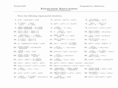 Verify Trig Identities Worksheet New Worksheet Verifying Trigonometric Identities Worksheet – Chessmuseum Template Library Trig Notes, Trigonometry Problems, Math Analysis, Trig Identities, Trigonometric Identities, Trigonometry Worksheets, Pre Calculus, High School Mathematics, Radical Expressions