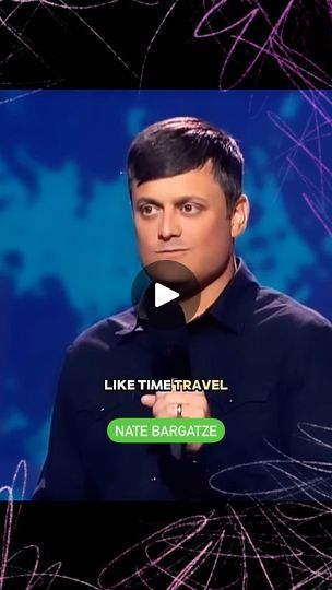 1.1M views · 117K reactions | #natebargatze #comedy #standup #funny #lol | Farhad Bayati | farhadbayati · Original audio Funny Lol, Keep Track, Make A Difference, Back In Time, Time Travel, Comedians, In Time, Stand Up, I Know