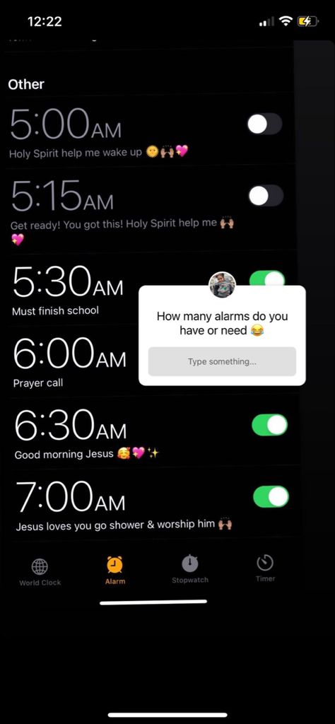 Iphone Alarm, Alarms Aesthetic, Iphone Alarm Aesthetic, Timer Aesthetic, Alarm Aesthetic, Alarm Clock Aesthetic, World Clock, Printable Wall Collage, High School Life