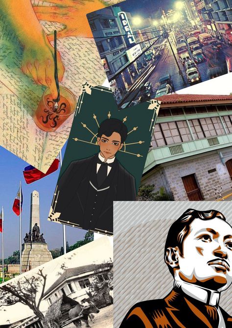 A wallpaper compilation of place and things related to Dr. Jose Rizal. Jose Rizal Background, Jose Rizal, Life Cover, Historical Background, Printable Stickers, Cover Pages, History, Anime, Quick Saves