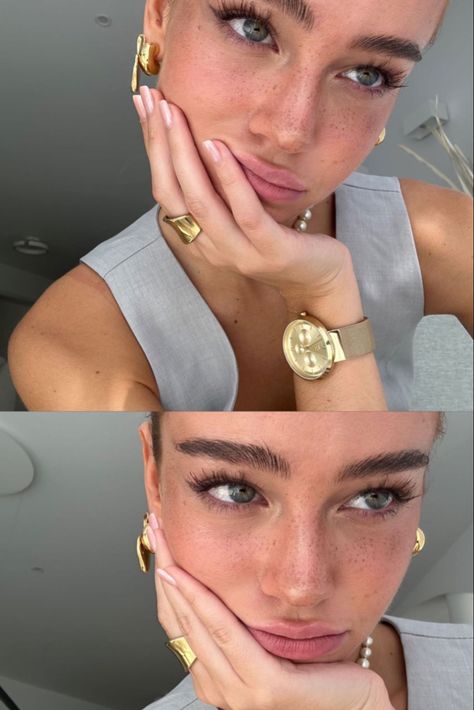 Summer outfits 2023, casual summer, casual lifestyle, y2k fashion, casual chic, summer classy, old money, summer Makeup With Freckles Natural, Models With Freckles, Cute Freckles, Freckles Makeup, Fake Freckles, Makeup Drawing, Freckles Girl, Formal Makeup, Summer Makeup Looks