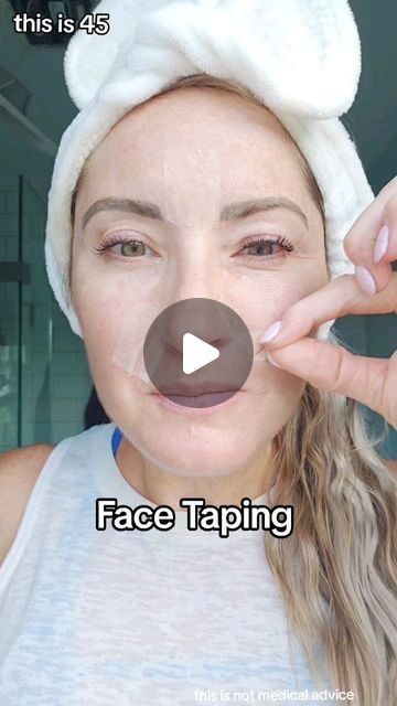 Lauren Gallegos on Instagram: "Face taping.  🌿 I love face taping with my favorite oils.  Castor oil, Frankincense oil abd Baobab oil.  Watch this video to see how I apply my face tape once a week.  🌿👉 For more information on my favorite oils find them in the link in my bio under my photo or comment "BAOBAB1"   #facetaping #antiagingtips #antiwrinkletreatment #castoroilbenefits #baobaboil #frankincenseoil" Castor Oil Face Taping, Face Taping For Wrinkles, Castor Oil Benefits Skin, Face Taping, Castor Oil For Face, Yoga Face, Facial Exercise, Skin Hacks, Facial Routine