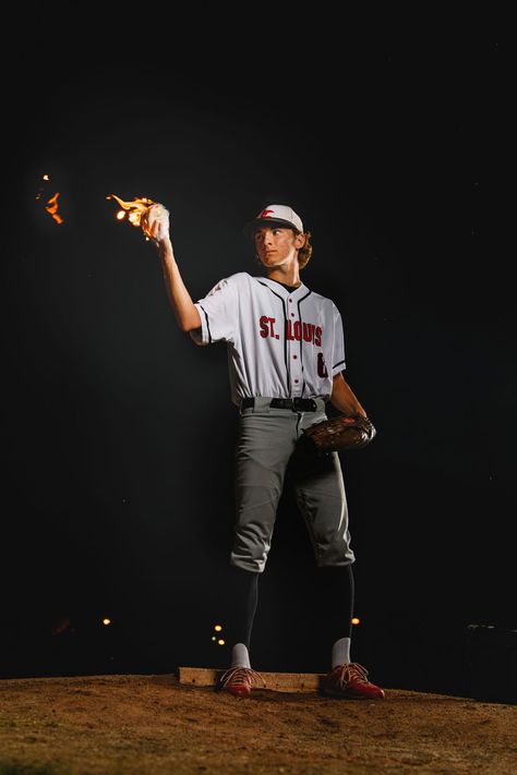 https://www.charisseed.com/seniors Want to see me? We literally played withFIRE in this session! https://www.charisseed.com/post/blazing-blake #fire #seniorpictures #baseball Fire Baseball Pics, Baseball On Fire Photoshoot, Fire Senior Pictures, Baseball Pictures With Fire, Sports Photography With Fire, Senior Picture Ideas For Guys Baseball Pitcher, Softball Fire Pictures, Baseball Senior Pictures Pitcher, Fire Sports Photography