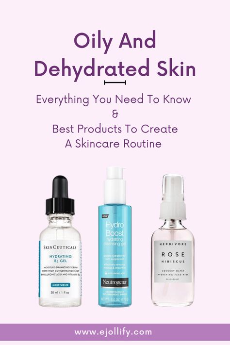 Oily And Dehydrated Skin, Oily Dehydrated Skin Skincare Routine, Skincare For Dehydrated Skin, Dehydrated Skin Care Routine, Essential Oil For Hives, Peroxide For Acne, Benefits Of Dry Brushing, Oily Skin Care Routine, Beauty Wishlist