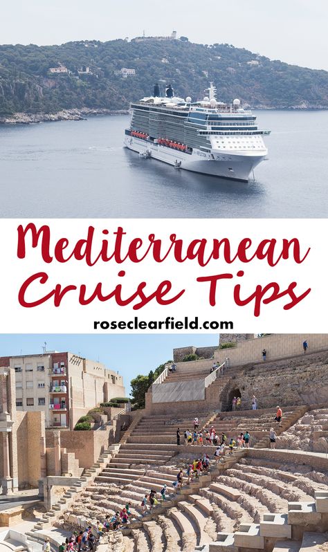 An international cruise is a once in a lifetime opportunity! Make the most of your travels with a few key Mediterranean cruise tips. Norwegian Epic Mediterranean Cruise, Cruise To Greece And Italy, Mediterranean Cruise Tips, Italy Cruises, Norweigen Cruise, Mediterranean Honeymoon, Cruise Mediterranean, Ncl Epic, Greek Cruise