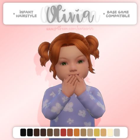 Sims 4 Cc Pigtails Maxis Match, Infant Hair Sims 4 Maxis Match, Infant Hairstyles Sims 4, Infants Hair Sims 4, Sims Cc Infant Hair, Ts4 Cc Infant Hair, Sims Infant Cc Hair, Ts4 Infant Hair, The Sims 4 Infant Hair