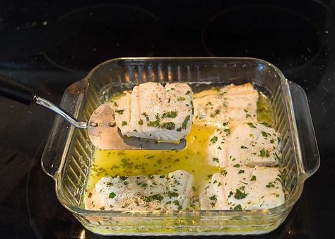 Oven-Poached Lemon Butter Cod – Art of Natural Living Butter Poached Fish, Poaching Fish Recipes, Poached Fish Recipes Healthy, Butter Poached Cod, Poached Cod Recipes, Lemon Butter Cod, Smothered Recipes, Poached Fish Recipes, Butter Cod