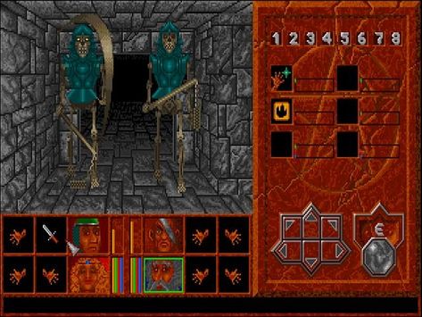 Indie Retro News: Abandoned Places compilation - An Amiga dungeon crawler series set above and below ground (PC playable!) Dungeon Crawler, Sega Master System, Sega Mega Drive, Beat Em Up, Game Info, Retro Games, Let Down, First Person Shooter, Dungeon Master