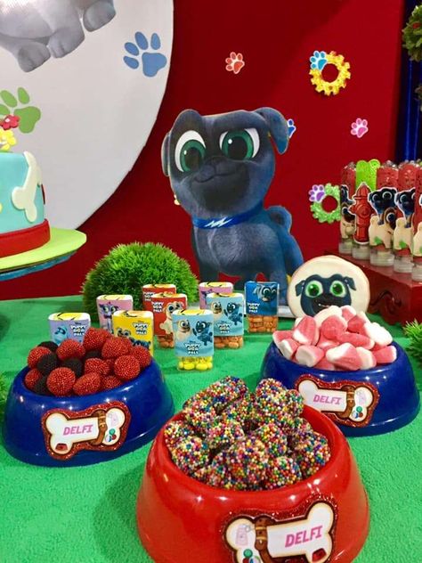 Bingo And Rolly Puppy Dog Pals Birthday, Paw Patrol Dog Party, Puppy Pals Birthday Party Ideas, Paw Patrol First Birthday Boys, Puppy Dog Pals Birthday Party Boy, Go Dog Go Birthday Party, Paw Patrol Birthday Party Decorations, Paw Patrol Themed Birthday Party, Puppy Dog Pals Birthday Party