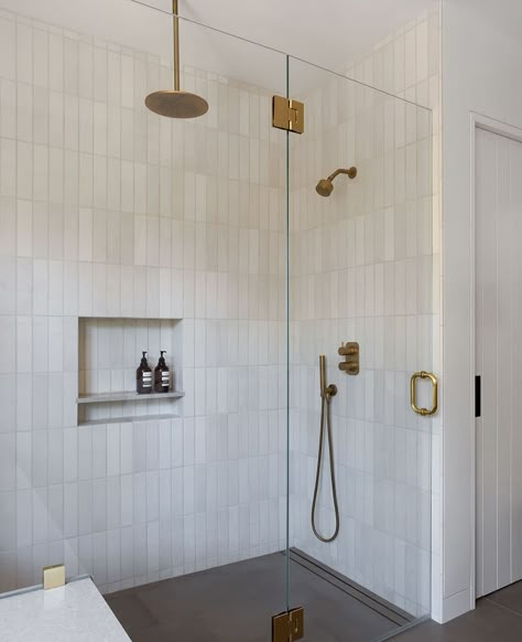 Master Shower Tile, Primary Bath, Primary Bathroom, Bathroom Redesign, Master Bath Remodel, Bathroom Design Inspiration, Marin County, Boys Bathroom, Bathroom Remodel Shower