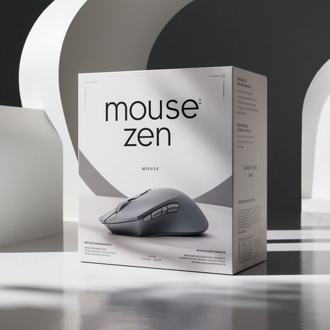 Mouse Packaging Design, Headphone Packaging, Minimal Packaging Design, Tech Packaging, Packaging Presentation, Electronic Packaging, Minimal Packaging, Graphic Design Packaging, Box Packaging Design