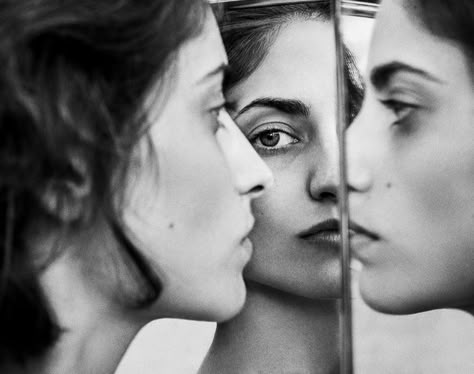 Smoke & Mirrors / Elizaveta Porodina Elizaveta Porodina, Mirror Photography, Portraiture Photography, Reflection Photography, Fashion Mirror, Mirror Reflection, Female Photographers, Mirror Art, Canadian Artists