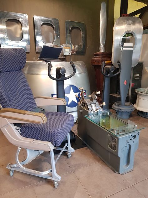 Aviation Office, Aviation Room, Airplane Room, Aviation Furniture, Airplane Hangar, Aviation Decor, Aircraft Parts, Aircraft Interiors, Aircraft Carrier