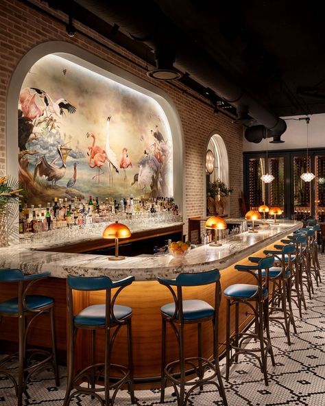 Italian Restaurant Interior Design, Italian Restaurant Interior, Italian Restaurant Decor, Italian Bar, Bar Inspiration, Bar Interior Design, Florida Restaurants, Restaurant Lighting, St Petersburg Fl